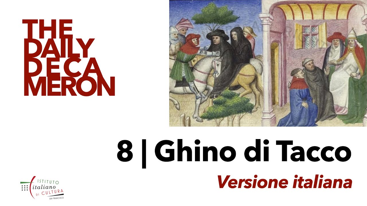The Daily Decameron | Episode 8: Ghino di Tacco e l’abate di Clignì (IT)