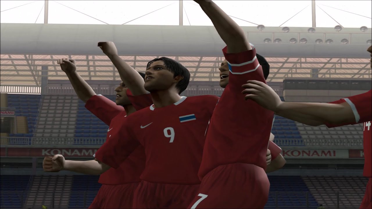 【PCSX2】【Pro Evolution Soccer 2009】【Best Goals replay】【Thonglao scores two goals from the midfield】