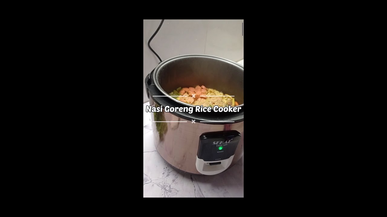 Menu Buat Sahur - Nasi Goreng Rice Cooker 