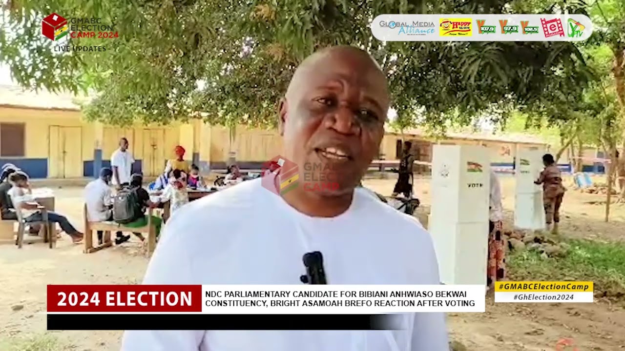 The process has been very smooth and professional - NDC Parliamentary candidate for Bibiani Anhwiaso