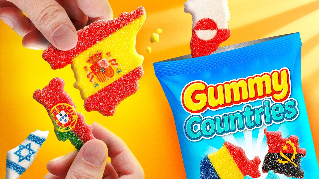 Если бы страны были жевательными конфетами🍬 Часть 3