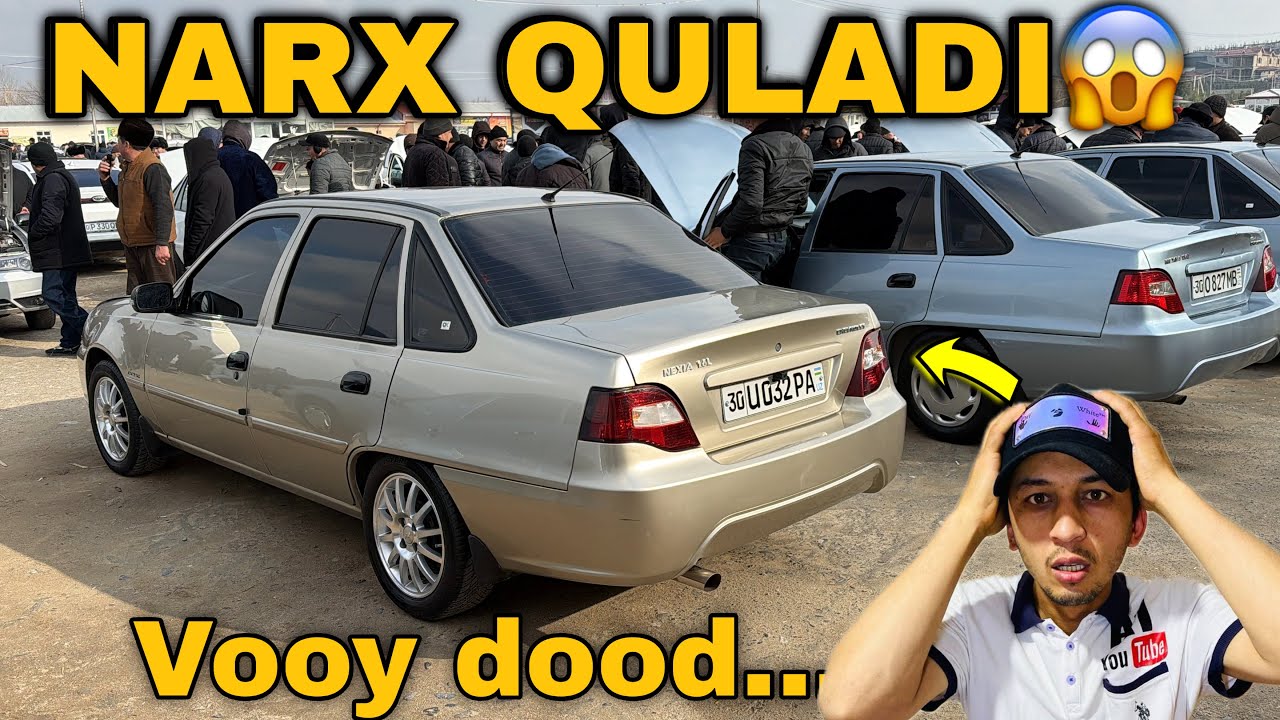 🚗 NARXLAR QULASHI BOSHLANDI! Samarqand Mashina Bozori 2026