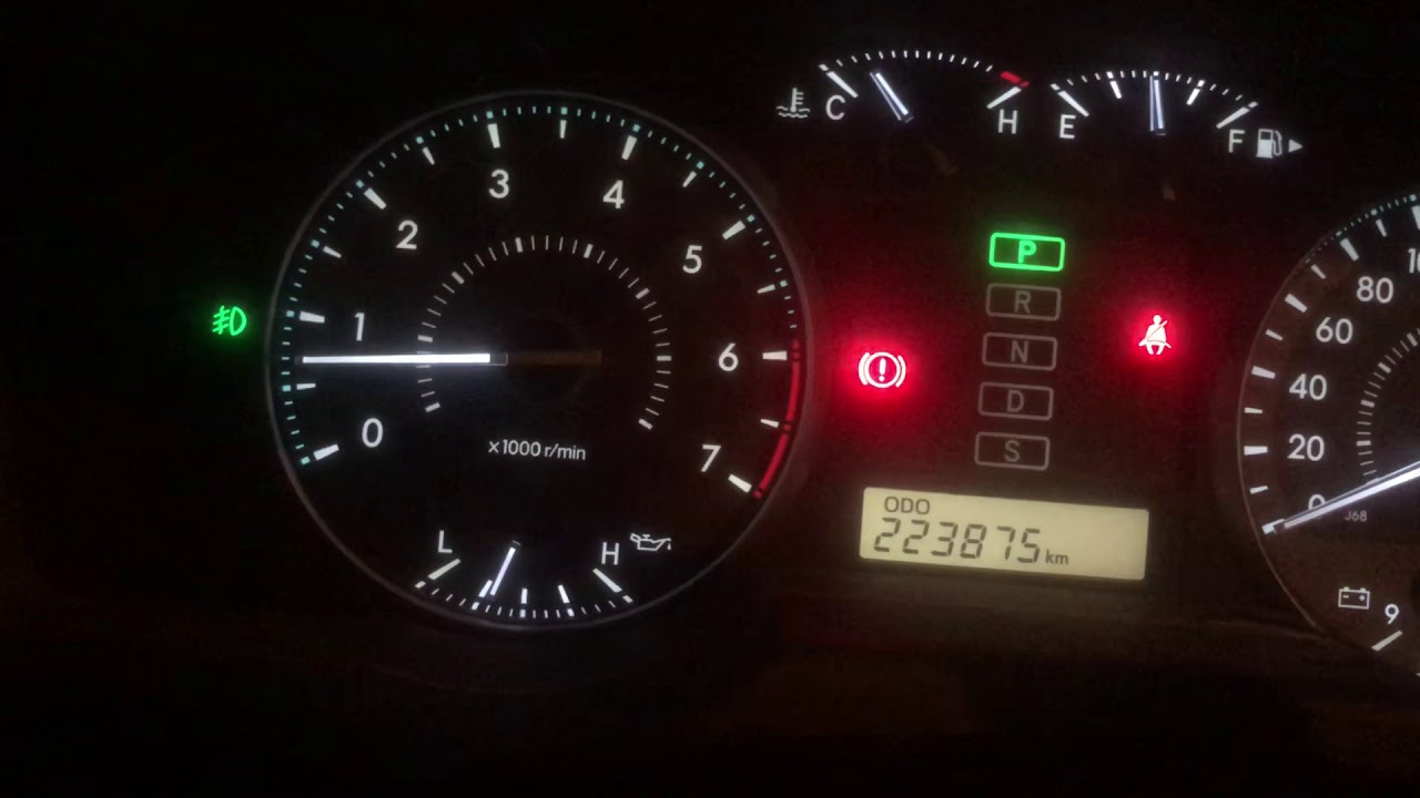 حل مشكلة علامة الدبل لسيارة تويوتا لاندكروزر