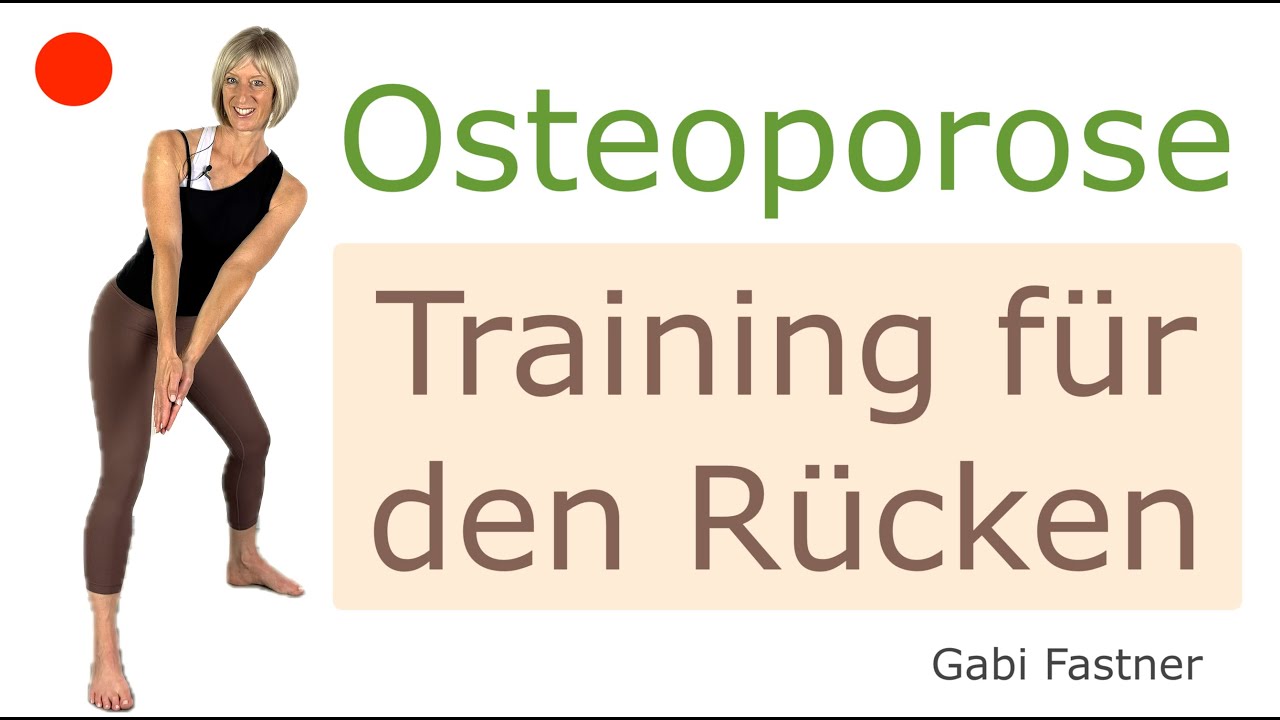 🦴 14 min. Osteoporosetraining für den Rücken | Wirbelsäule stabilisiert, ohne Geräte, im Stehen