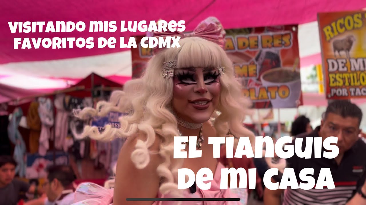 Visitando lugares favoritos de la CDMX | el tianguis de afuera de mi casa | DESEOS FAB