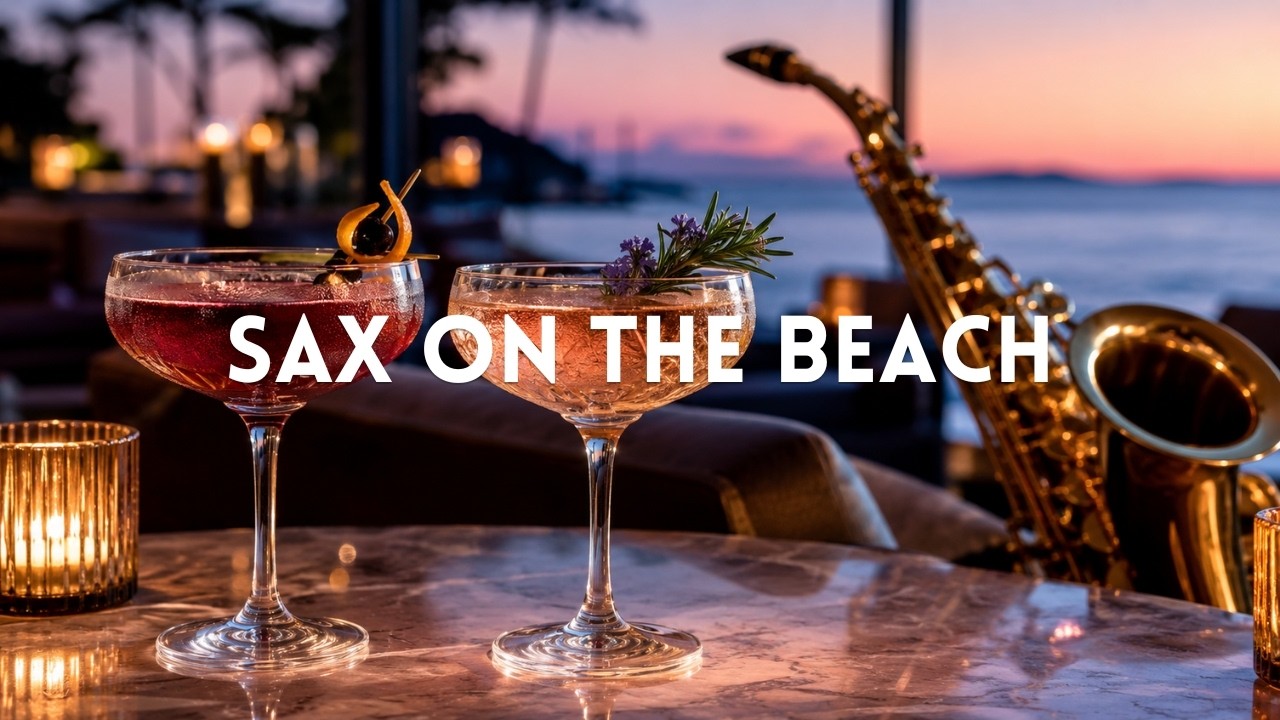 🎧 Cannes Sax Sunset | 2 Hours of Luxury Lounge & Smooth Sax Vibes
