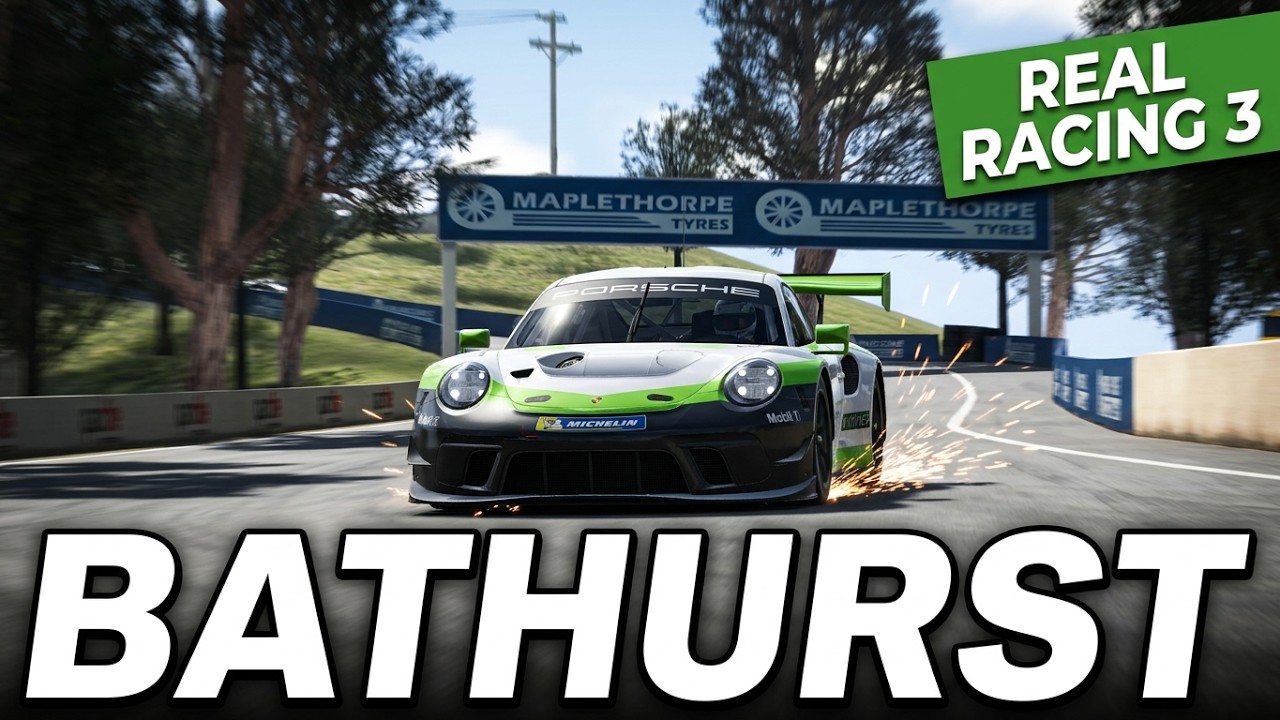 GT3 - Racing in Bathurst mit Real Racing 3 & eine Ankündigung / SIMRACING KraftStoff tv