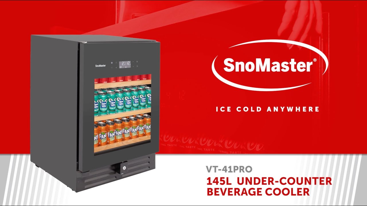 SnoMaster VT-41PRO: 145L Under-Counter Beverage Cooler (PRO Series)