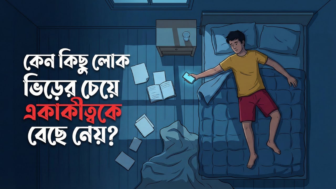 কেন কিছু মানুষ ঘরেই থাকতে পছন্দ করে? | Introvert Psychology Explained in Bangla