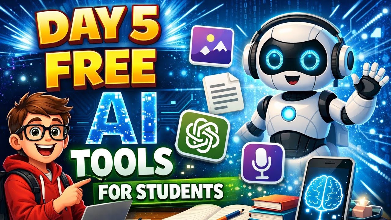 How Students Can Use AI for FREE in 2026 🎓 | Smart Study with AI (Don’t Depend on AI ⚠️)