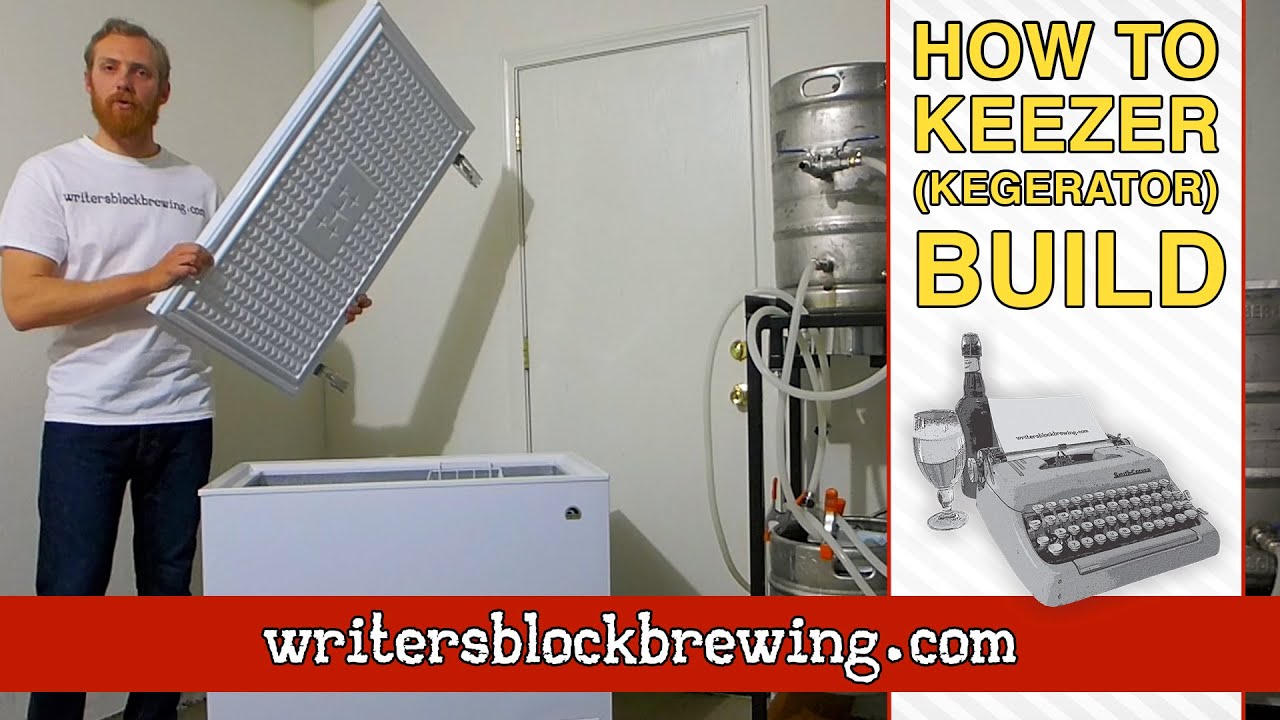 Keezer (kegerator) Build for Home Brew - How to Tutorial