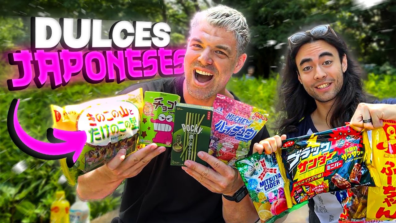 PROBANDO DULCES RAROS JAPONESES con un JAPONÉS 🇯🇵 @kainihon