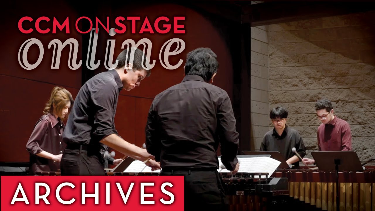 CCM Percussion performs Jennifer Higdon's 