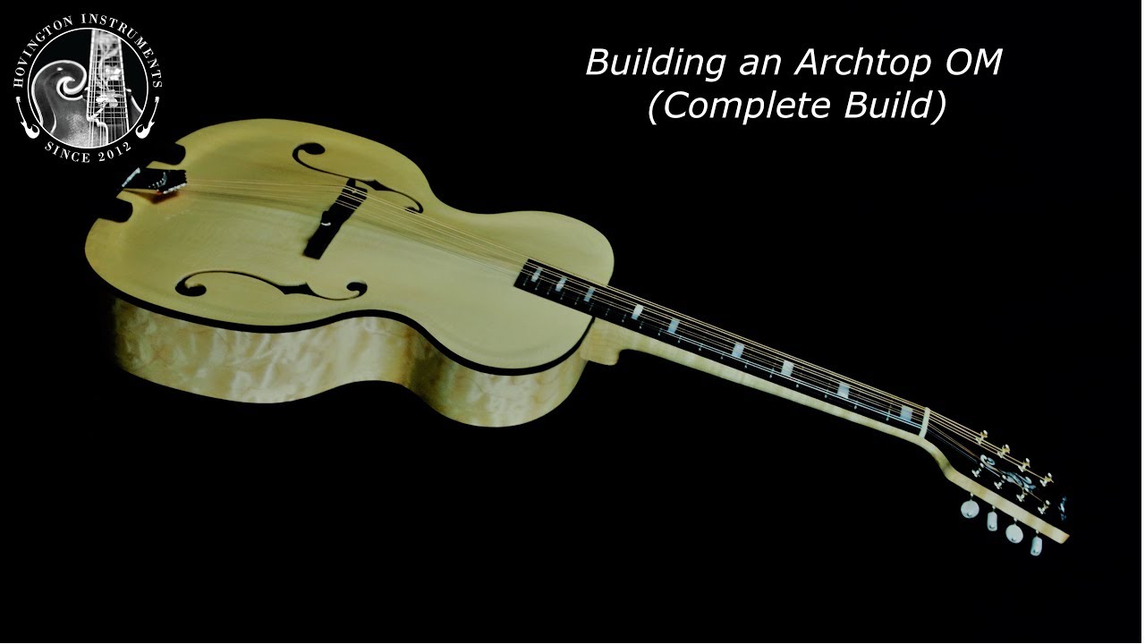 Building an archtop guitar body Octave Mandolin