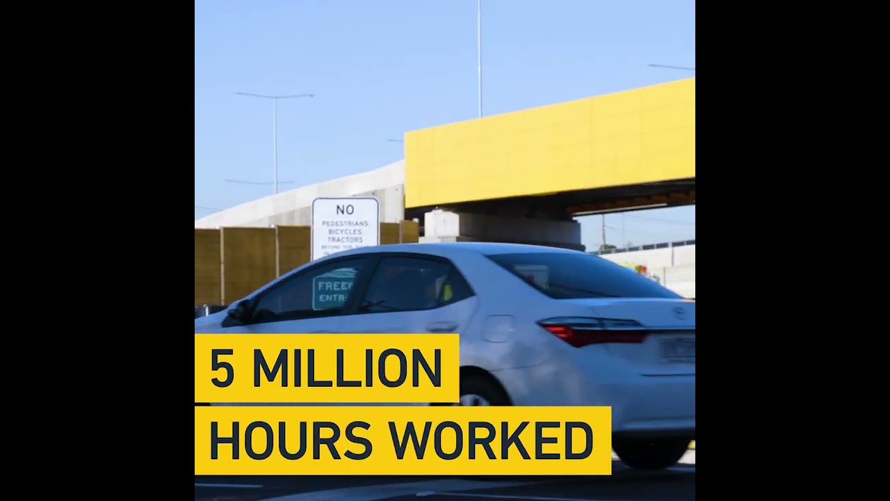 The Monash Freeway is back to 100kmh!