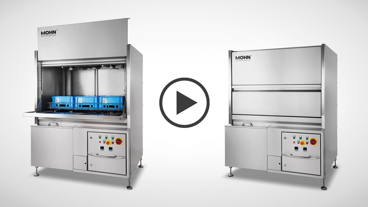 Industrial dishwasher: First-class washing results at the touch of a button