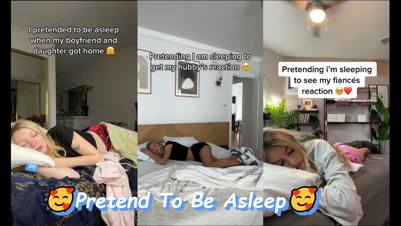Pretending To Be Asleep To See 💕My Boyfriend's 💕Reaction  Part 2