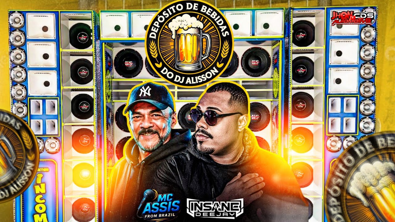 CD AO VIVO DEPÓSITO DE BEBIDAS DO DJ ALISSON DE JOÃO LISBOA -MA INSANE DJ E MC ASSIS 