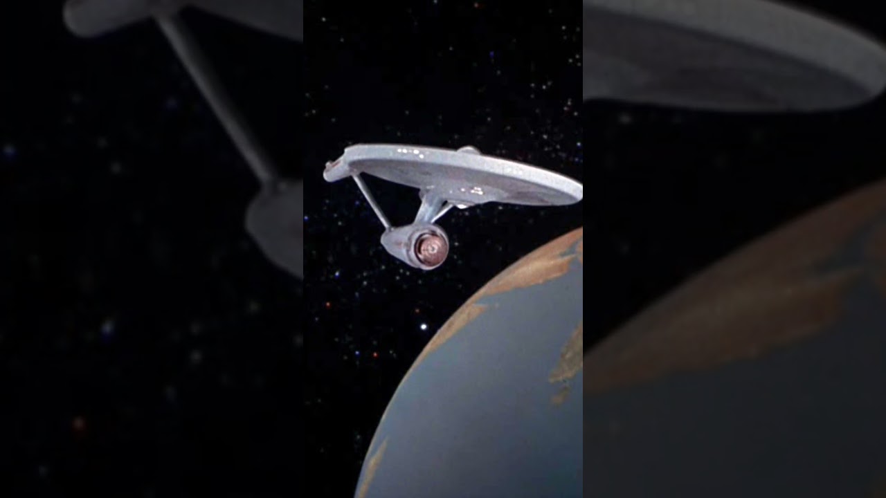 ORIGNAL EFFECTS OF SPACESHIP ON THE ORIGINAL SERIES OF STAR TREK! #startrek #star #trek #startrektos