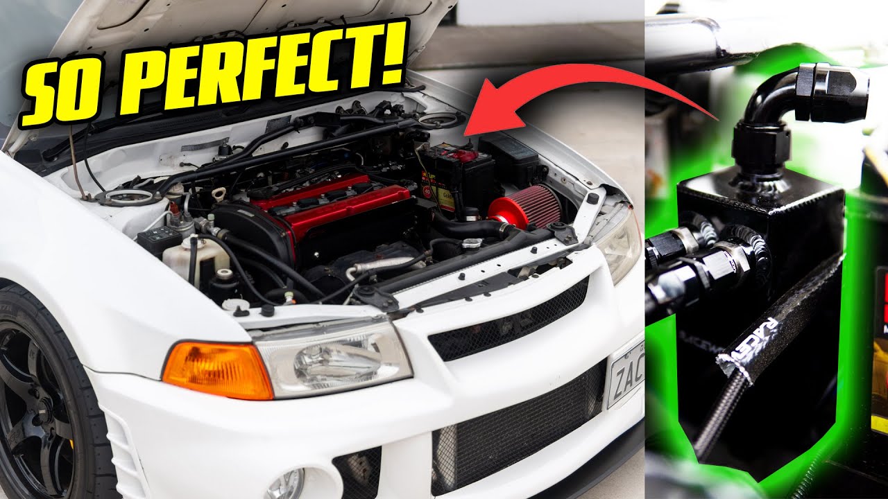 BEST EVO CATCH CAN SETUP INSTALL!