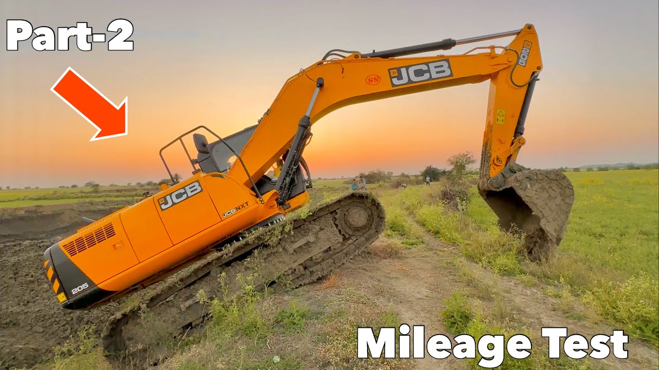 Part-2 | Finally दूध का दूध और पानी का पानी हो गया JCB 205 Excavator 64 Ltr Diesel in 4 Hrs Mileage
