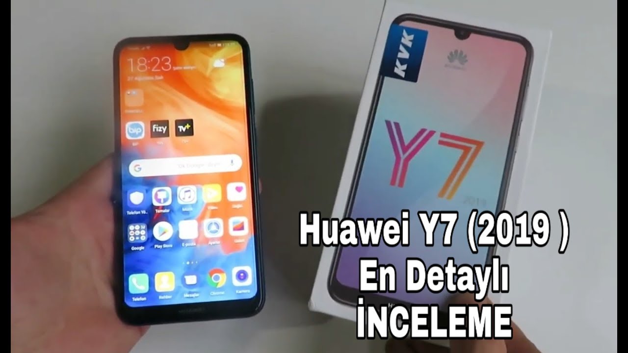 Huawei Y7 (2019 ) İncelemesi - 1500 TL  Fiyatı ile neler Sunuyor