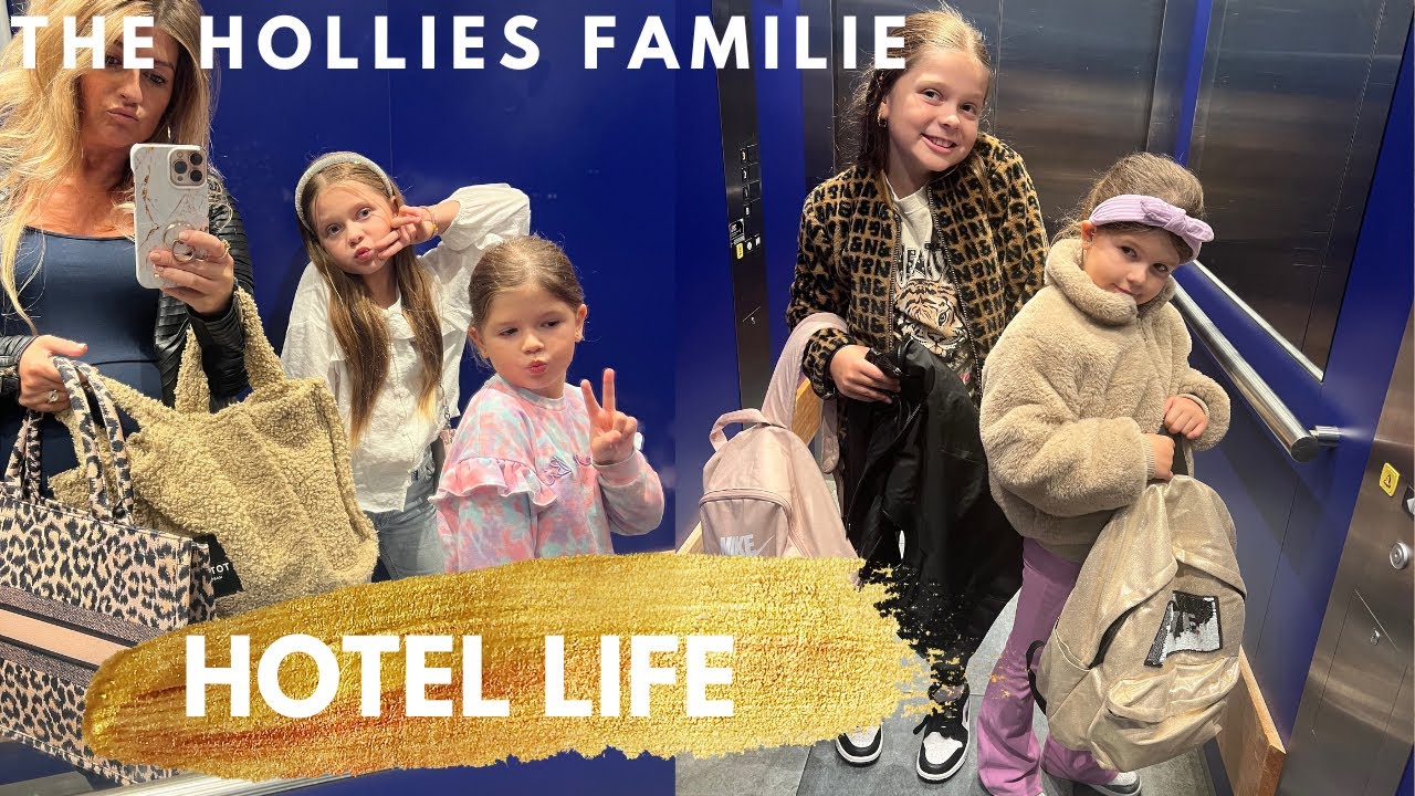 WIJ ZITTEN TIJDELIJK IN EEN HOTEL 😭🏨 THE HOLLIES FAMILIE