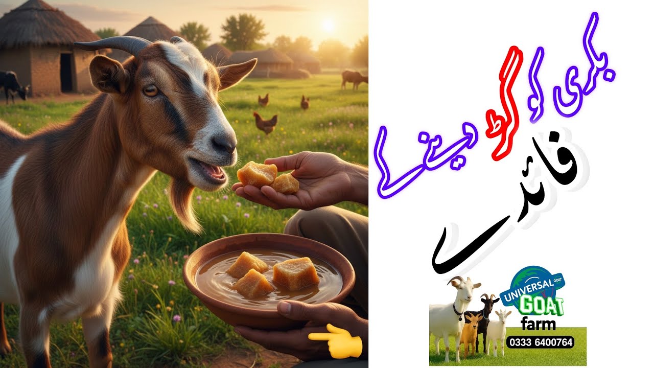 Benefits of giving jaggery to a goat || بکری کو گڑ دینے کے فائدے