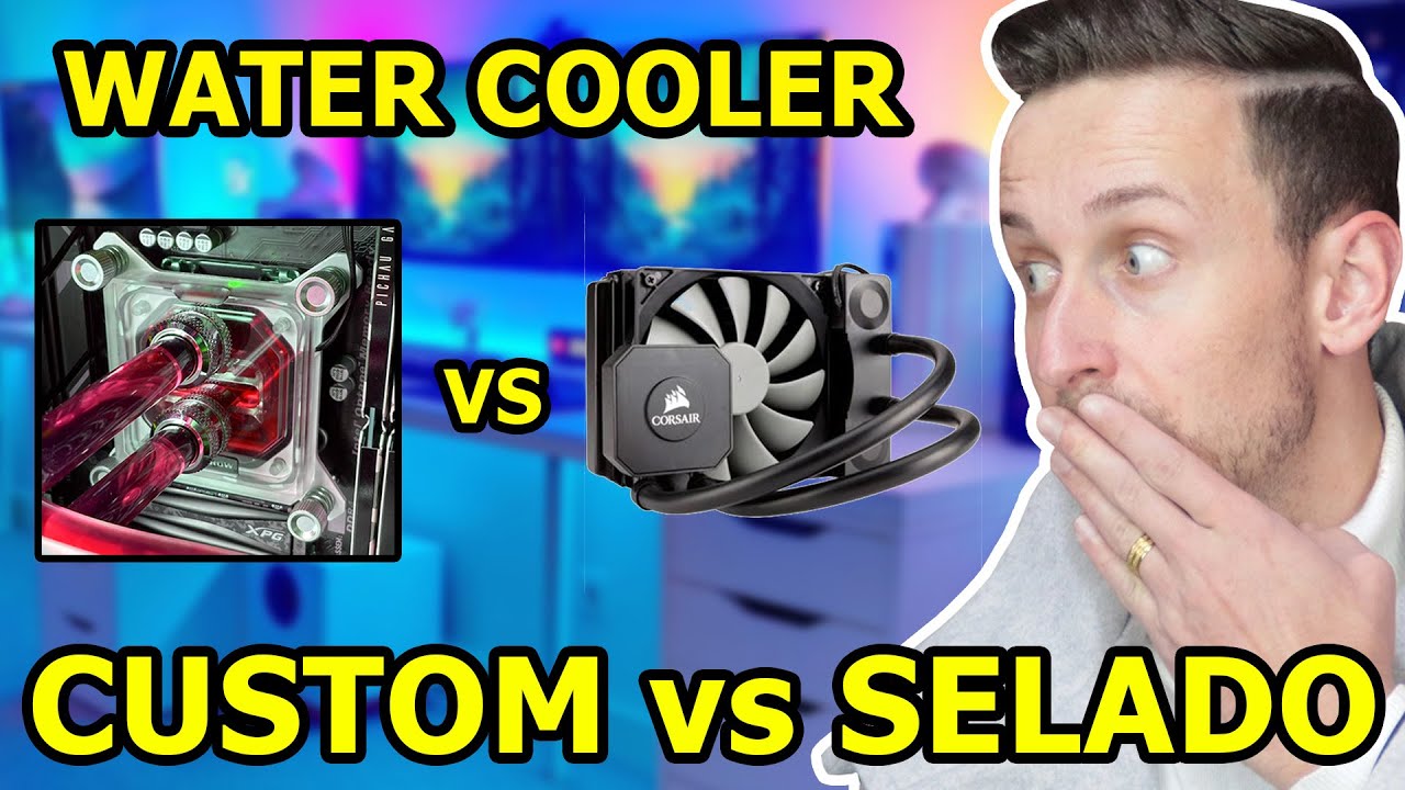 NÃO ACREDITEI NO RESULTADO! WATER COOLER SELADO vs CUSTOM! 🔥