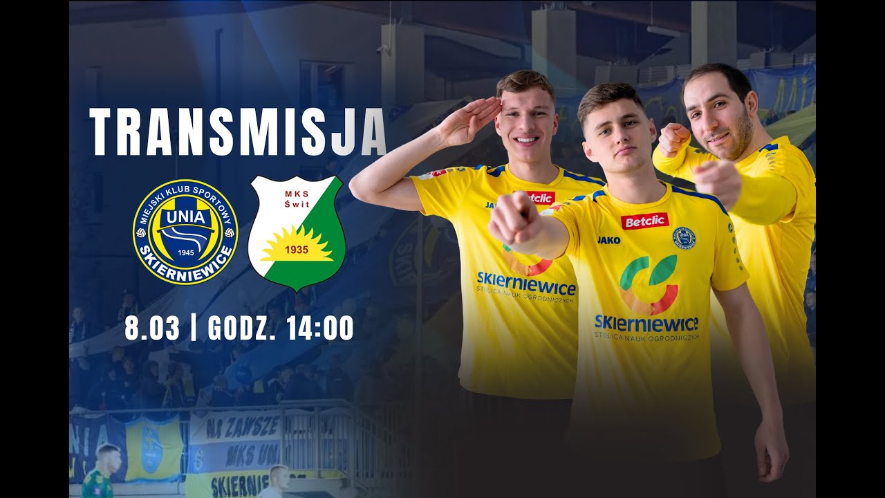 Bectlic 3 liga: Unia Skierniewice - Świt Nowy Dwór Mazowiecki