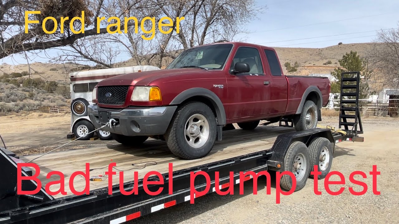 Как проверить топливный насос на Ford Ranger и как установить новый топливный насос, часть 1.
