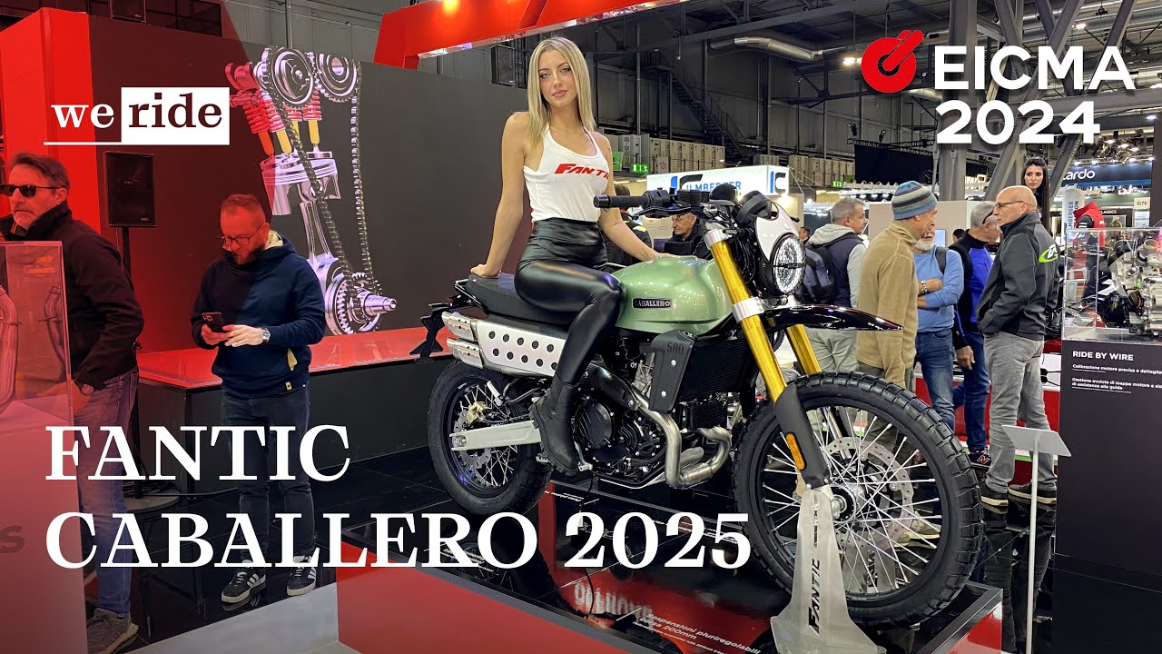 Fantic Caballero 500 2025 | LIVE da EICMA 2024