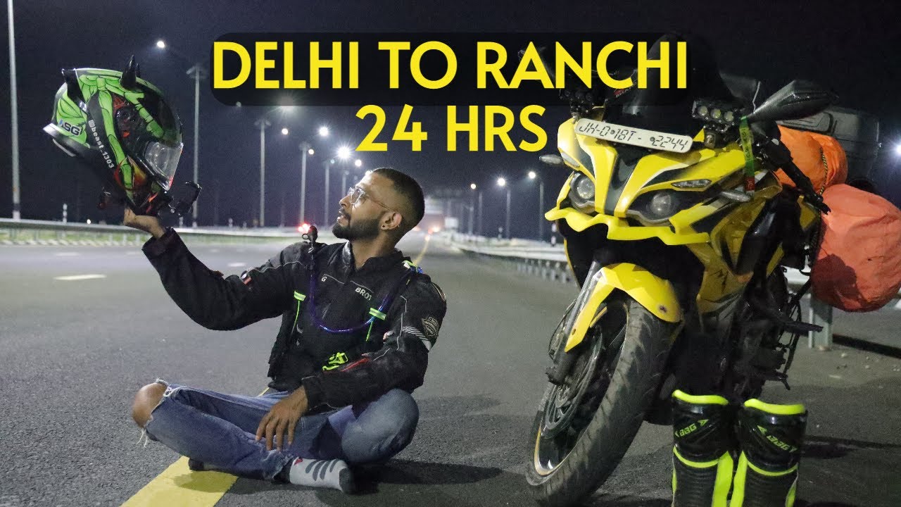 DELHI TO RANCHI IN 24 HRS | 1200 + KMS  | MOTOVLOG | REACHED HOME ZANSKAR RIDE COMPLETED