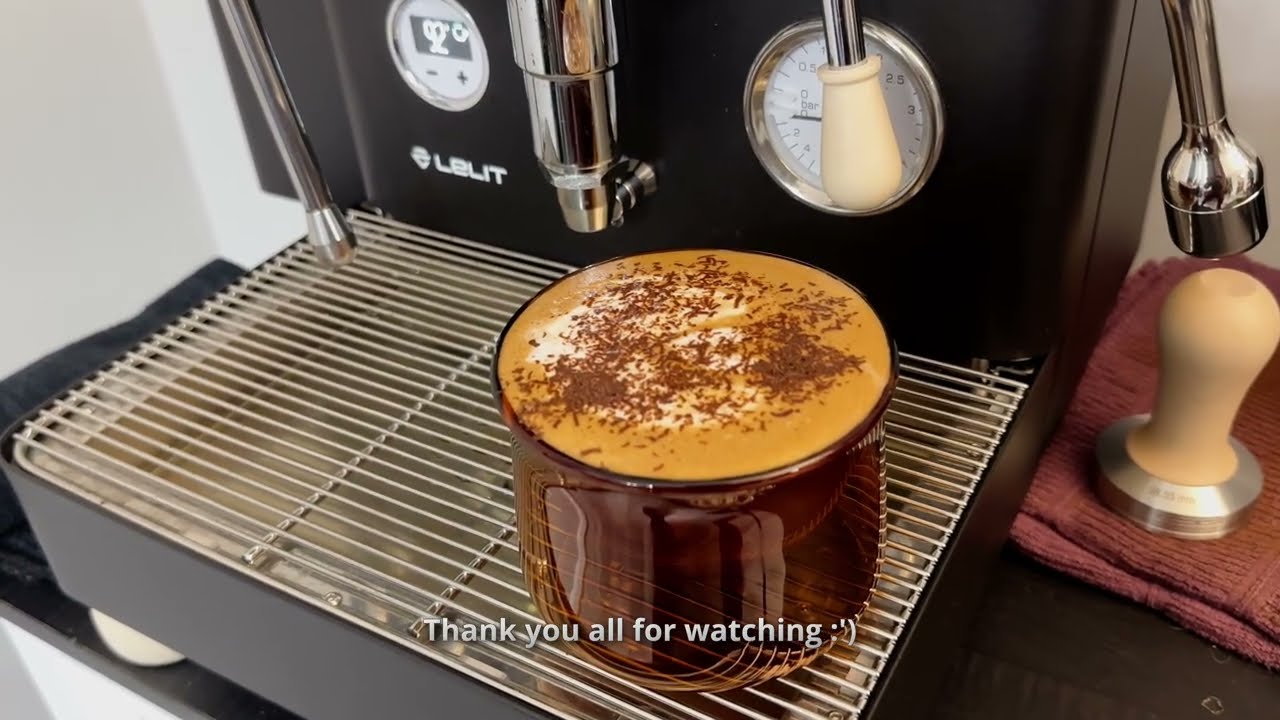 Mocha with Tony's Dark Chocolate
