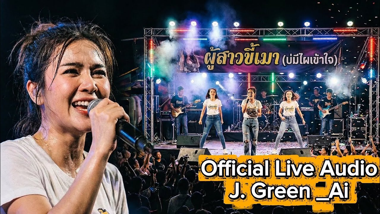 ​ผู้สาวขี้เหล้า  - J. Green | Live Audio | เมาให้ลืมผัวเก่า สามช่ารถแห่ เบสแน่นๆ | โจ๊ะๆ