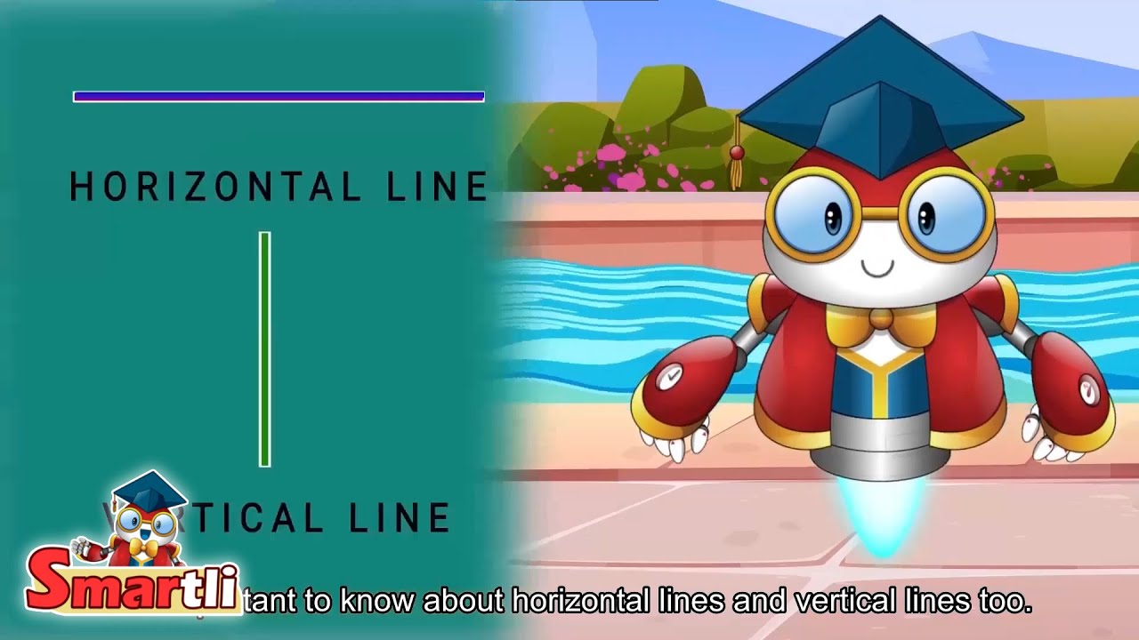 Horizontal & Vertical Lines | Perpendicular & Parallel Lines | Grade 3 Math for Kids | Smartli