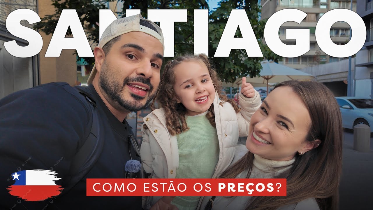 Como Estão os PREÇOS em SANTIAGO do CHILE? Vale a Pena FAZER COMPRAS?