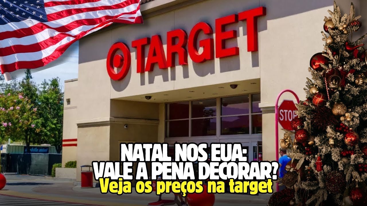 Natal nos Estados Unidos 🇺🇸 Valores de decorações de Natal 🎄 