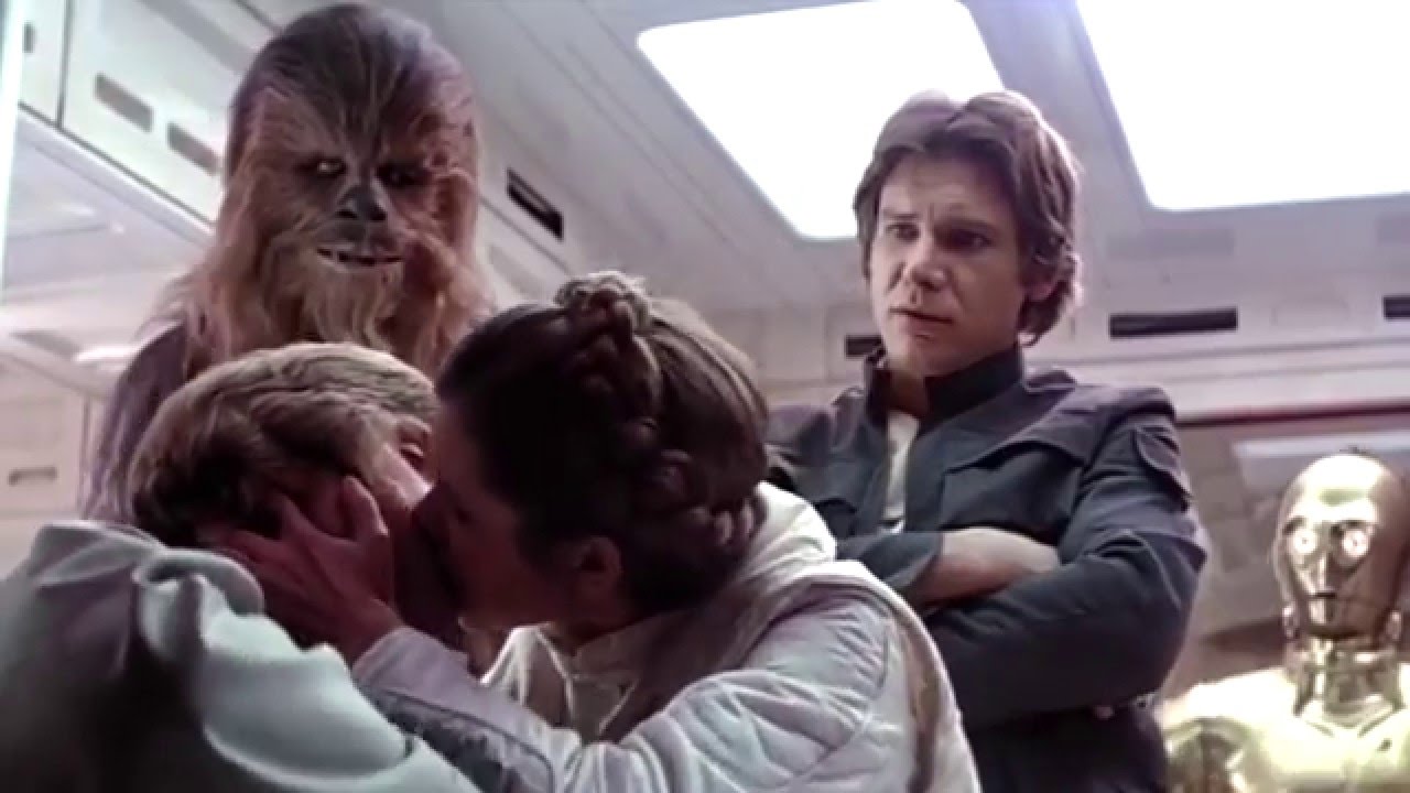 Leia & Han | Star Wars | Yellow