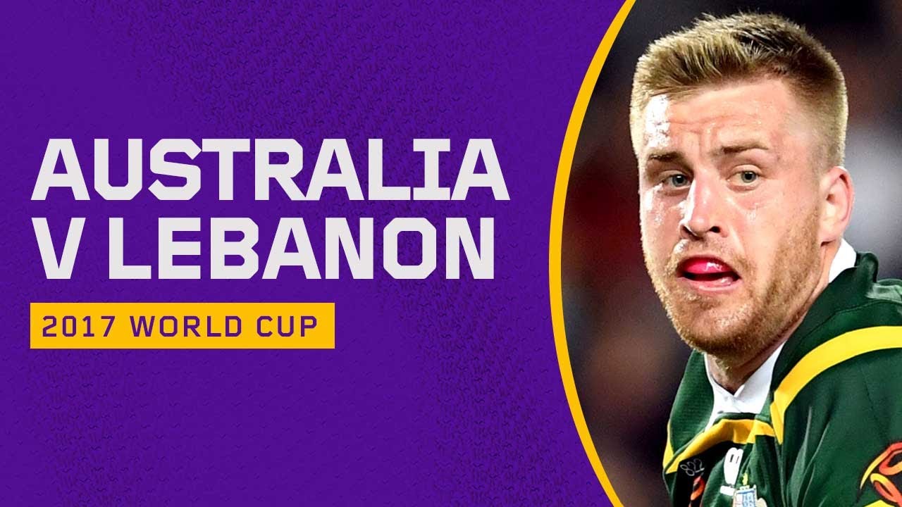 NRL Highlights | Australia v Lebanon | Match Highlights | 2017 Rugby League World Cup