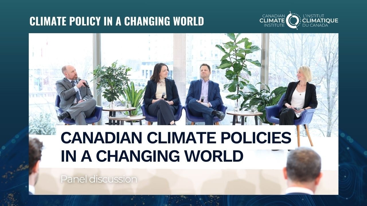 Climate policy in a changing world - Panel discussion