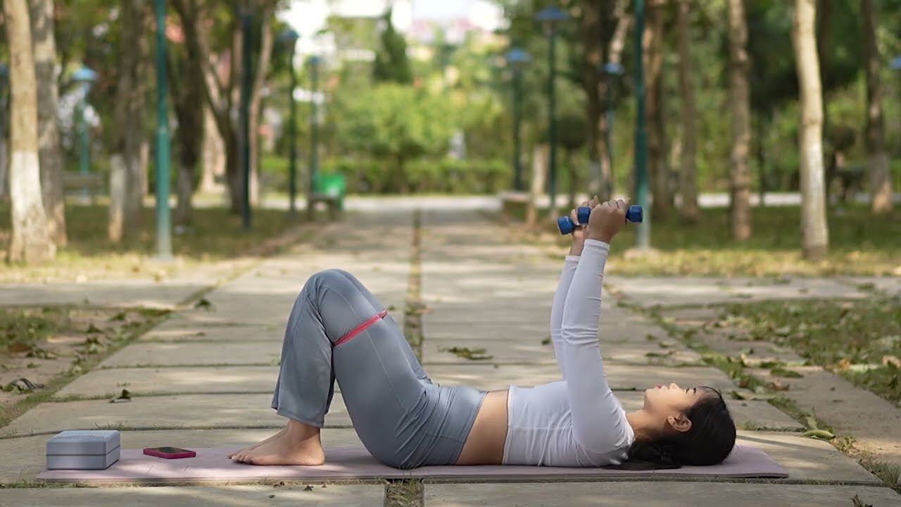 Day 2 Preparing for backbending - Enhancing mobility, Exercises with straps for stiff shoulders.