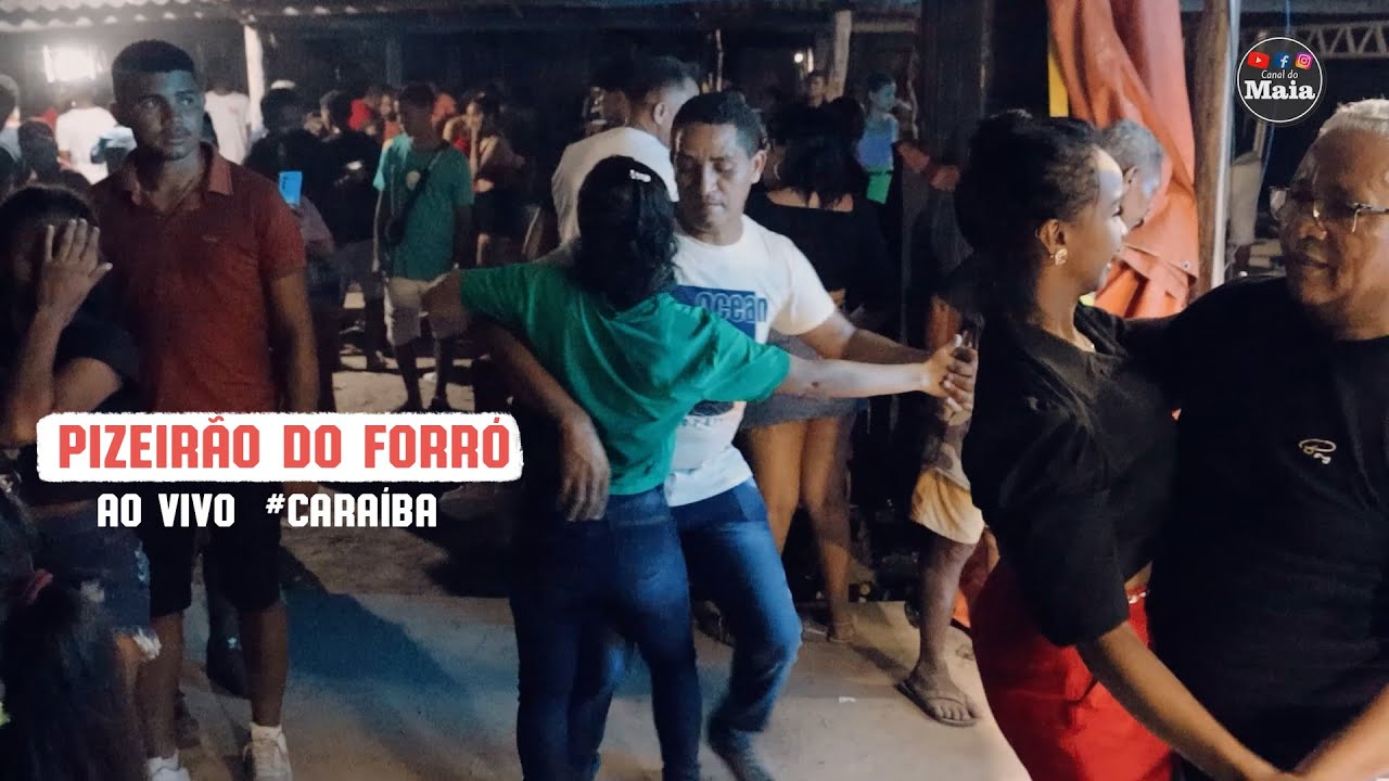 PIZEIRÃO DO FORRÓ #AOVIVO NAS CARAÍBAS #festa #tradição