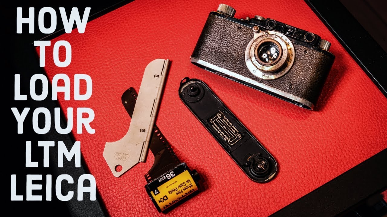 Как заправить пленку в пленочную камеру Leica с винтовым креплением
