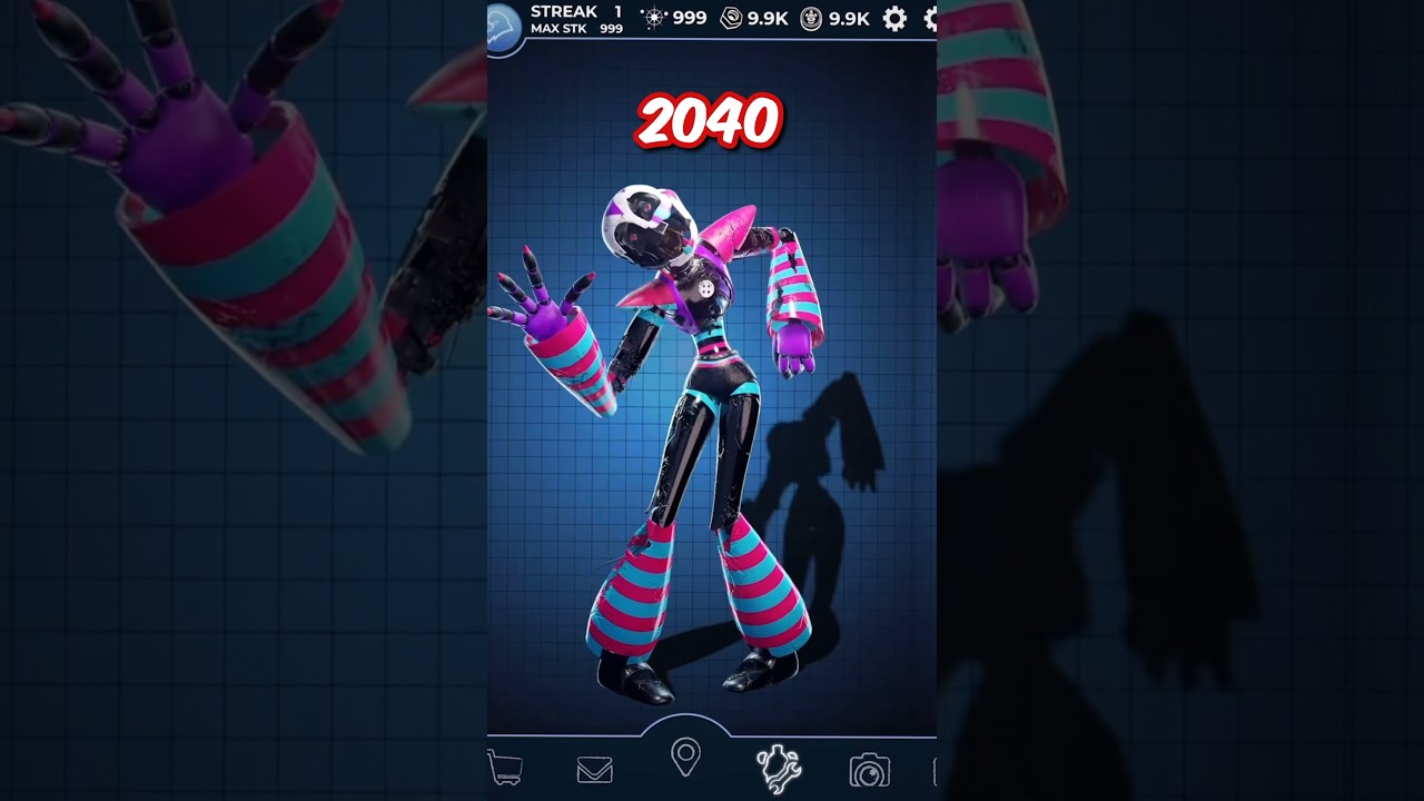 THE EVOLUTION OF THE PUPPET🔥Sub If You Love FNAF #fnafedit #fnafar #shorts #fnaf #thepuppet #fyp