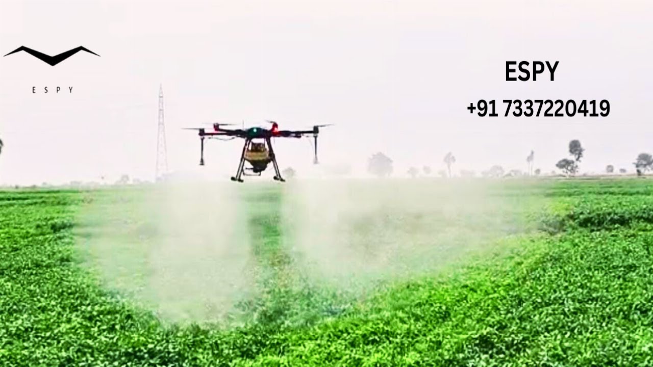 Electrostatic Centrifugal nozzles with EFT Agriculture Drones #centrifugalforce