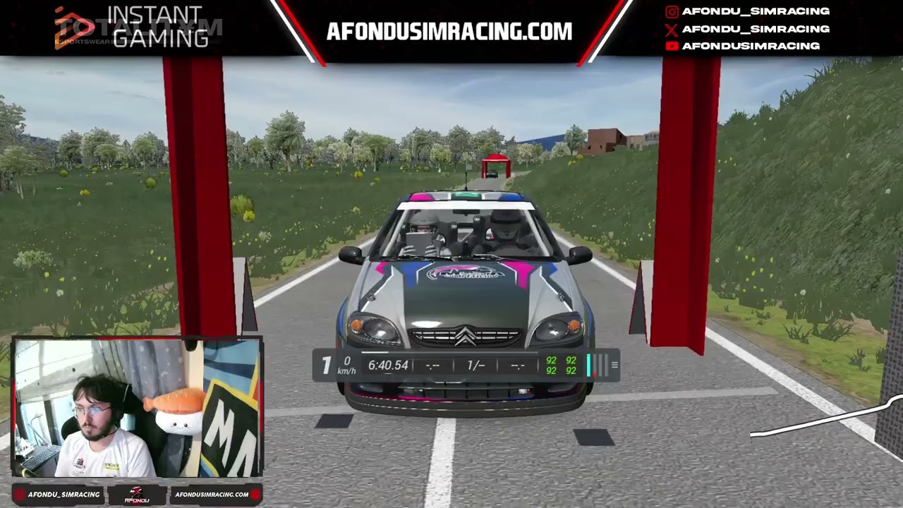 RALLY LA NUCIA SimRally | Citroen Saxo | Juan Guardiola | TC1