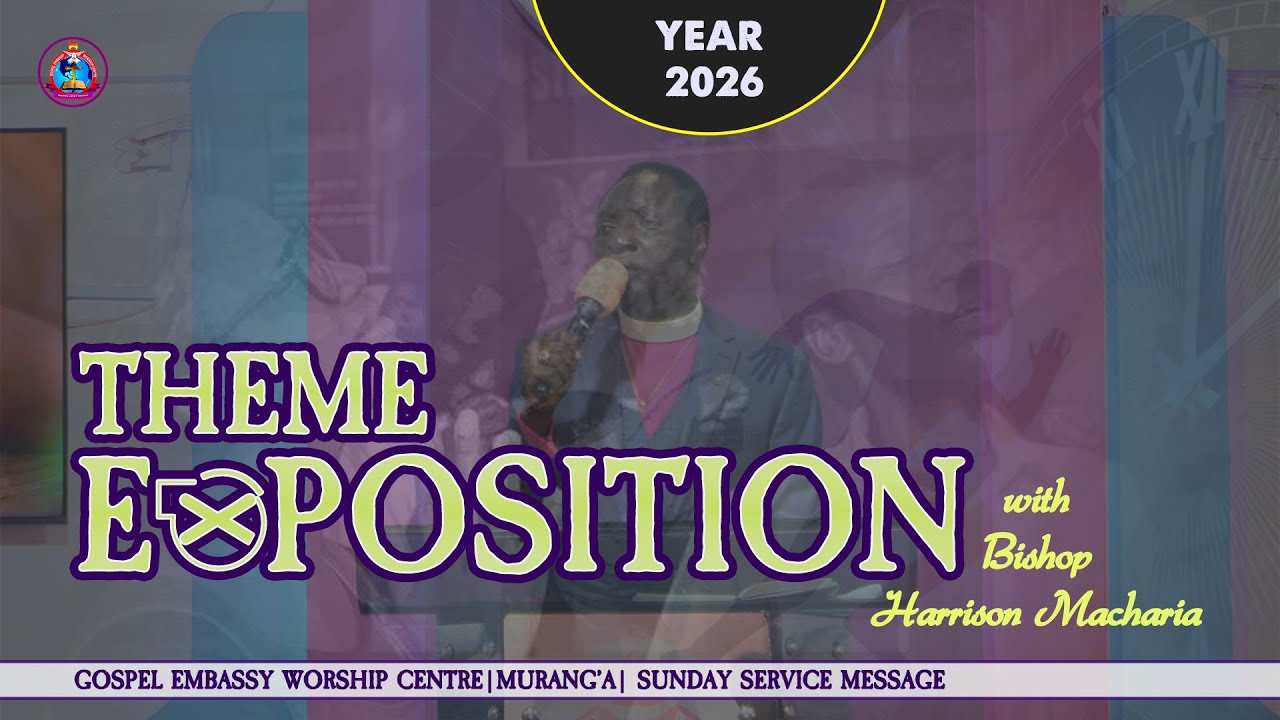 ✝⛪HOLY COMMUNION | 2026THEME EXPOSITION SUNDAY [04-01-2026] with Apostle Harrison Macharia ✝