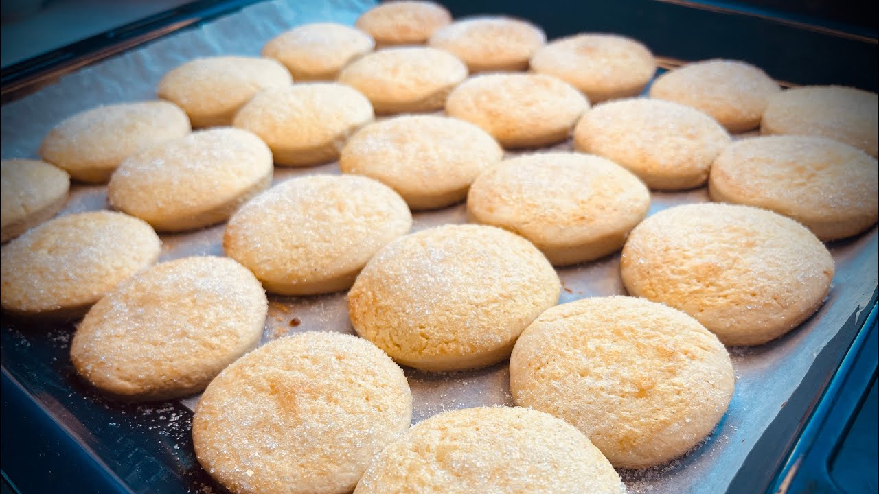Смачне хрустке домашнє печиво до чаю. Продуктів мало - коржиків багато! ​⁠ @Homemade_food_recipes