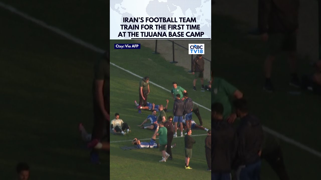 FIFA World Cup 2026: Iran's football Team Trains For The First time at the Tijuana Base Camp | N18G